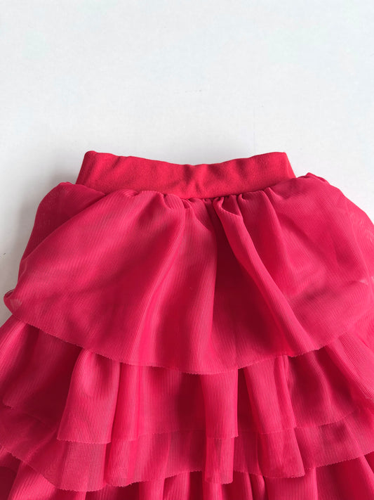 Vintage Ruffle Skirt-Waist 26 to 30