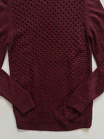 Load image into Gallery viewer, SPAO MAROON KNIT - BUST 34 TO 38
