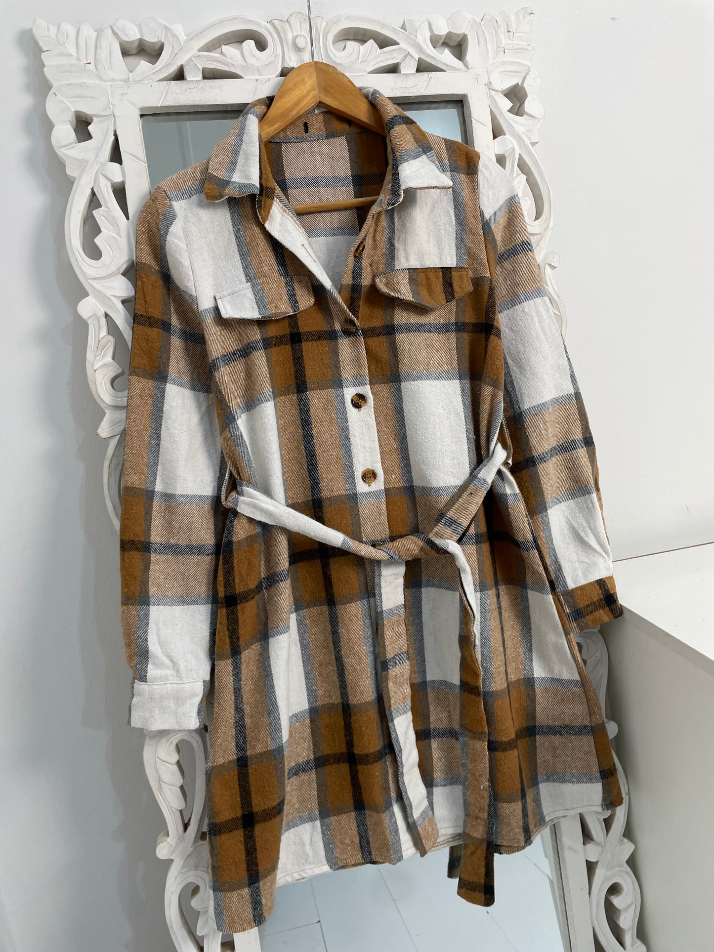 Super Thick Shacket/Dress-Chest 36