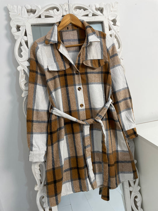 Super Thick Shacket/Dress-Chest 36