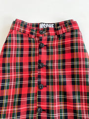 Checkered Skirt-Waist 26
