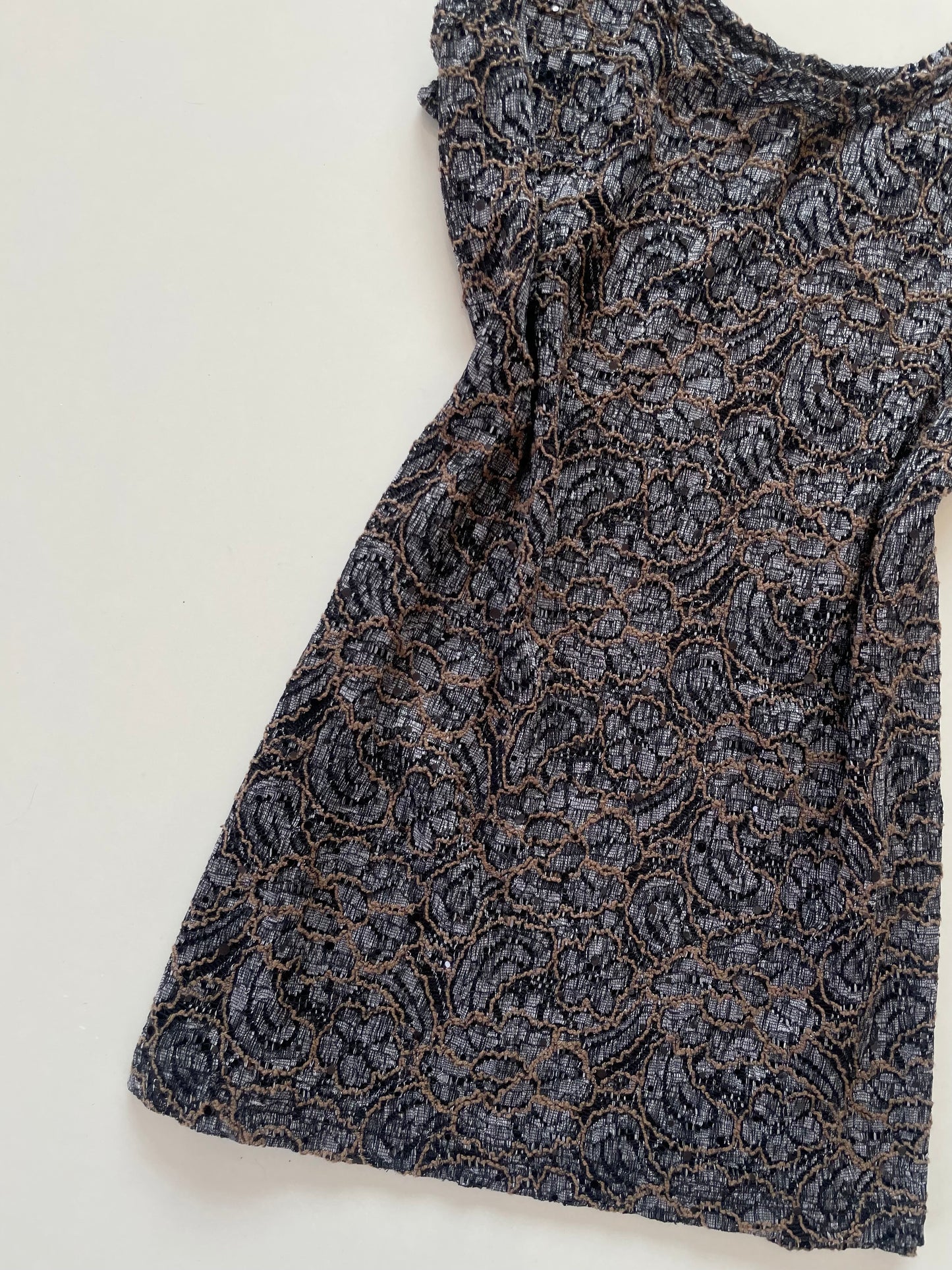 BKE Vintage Sequin Top-Bust 38 to 42