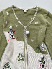 Christopher & Banks Christmas Sweater-Bust 36