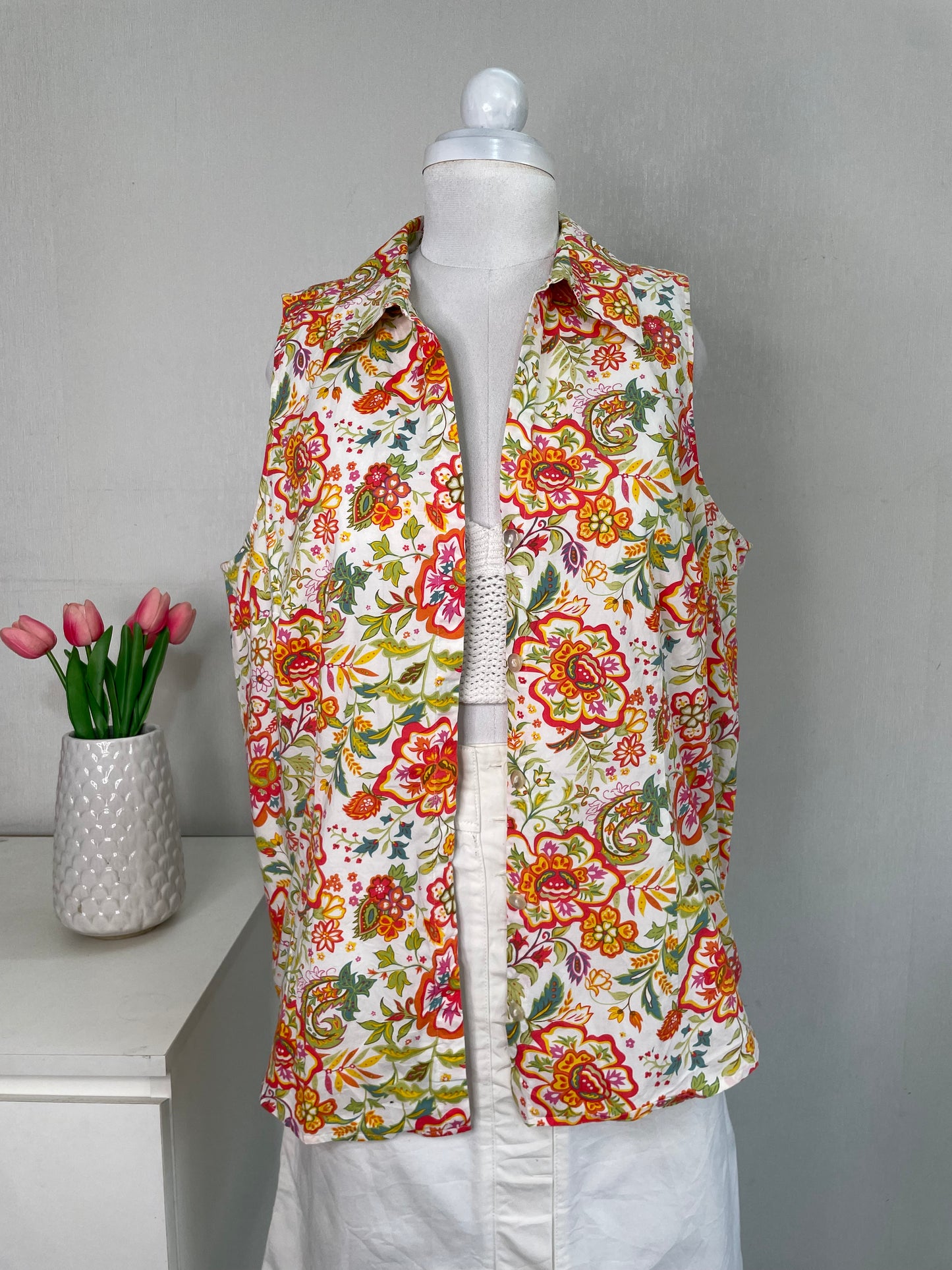 Coldwater Creek Cotton Shirt-Bust 42