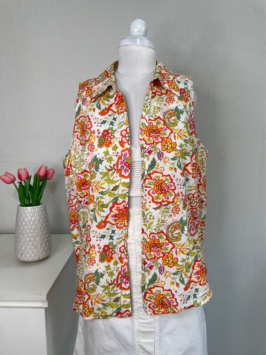 Coldwater Creek Cotton Shirt-Bust 42