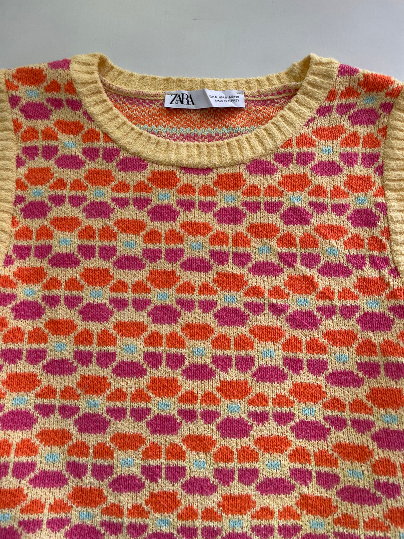 Zara Chunky Sweater Vest-Bust 34
