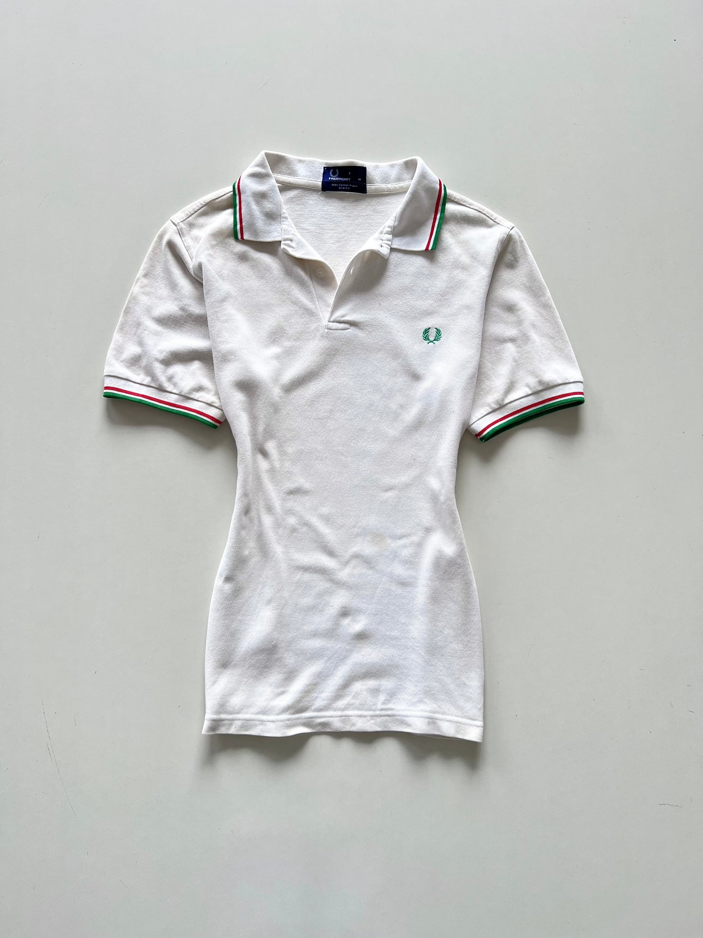Fred Perry 100% Cotton Vintage T-Shirt-Bust 38