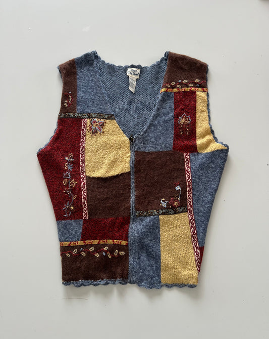Koret City Blues Embroidered Sweater-Bust 54