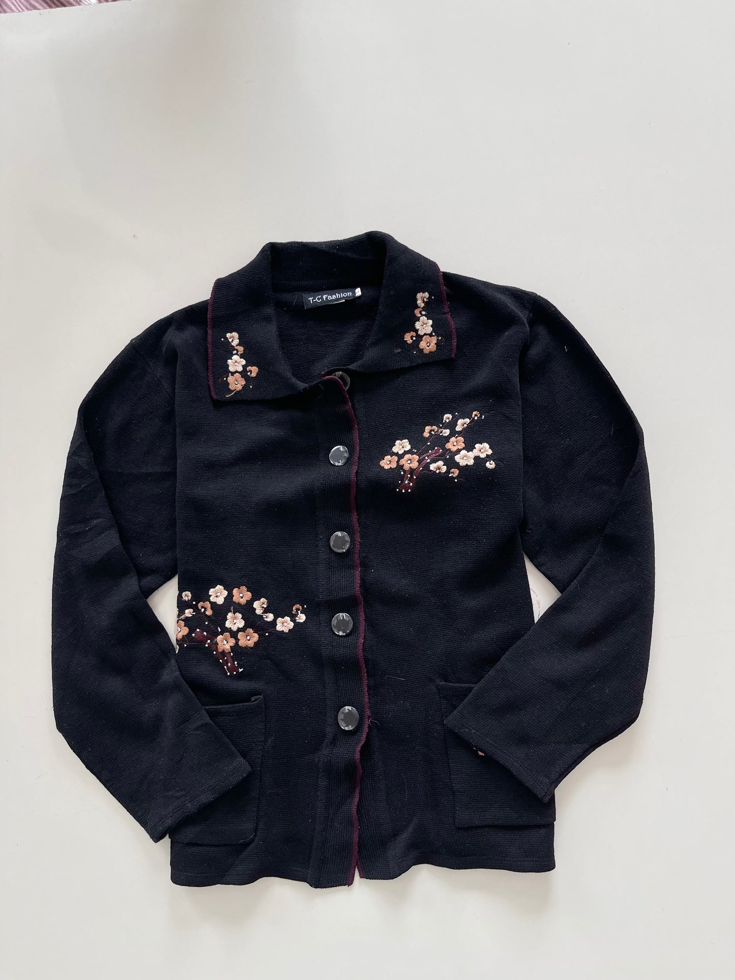 T-C Fashion Embroidered Sweater-Bust 42