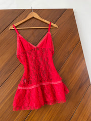 Sheer Lace Dress-Bust 34 to 36