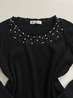 Load image into Gallery viewer, Lily Poem Embroidered Mild Winter Top-Bust 36 to 38
