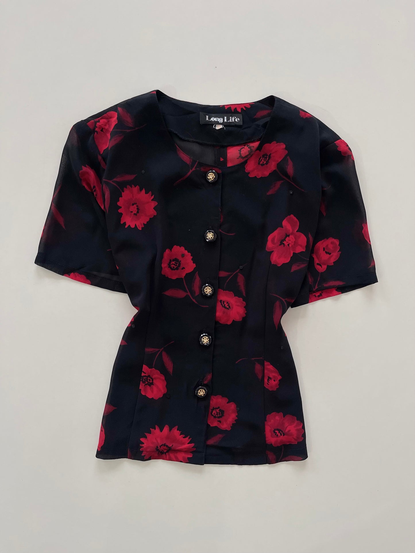Long Life Sheer Shirt-Bust 46