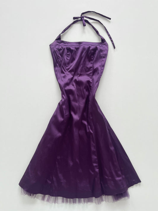Jake’s Puple Halter Dress-Bust 34