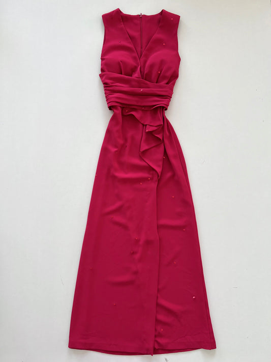 Mars Ellis Red Dress-Bust 36