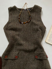 Nostra Tweed Dress-Bust 34