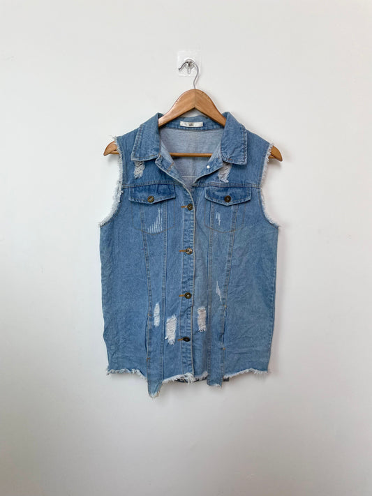 Alto Denim Vest-Bust 38