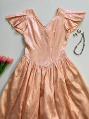 Fairy Core Satin Dress-Bust 30
