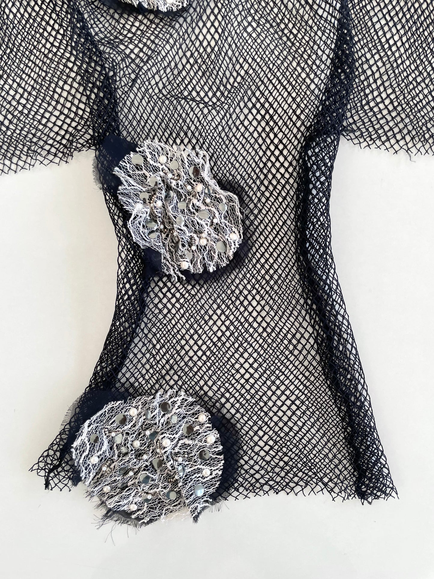 Vintage Mesh Top-Bust 30 to 32