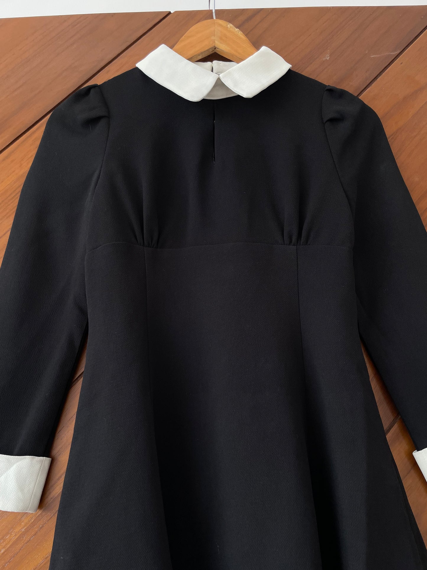 Korean Black Dress-Bust 30