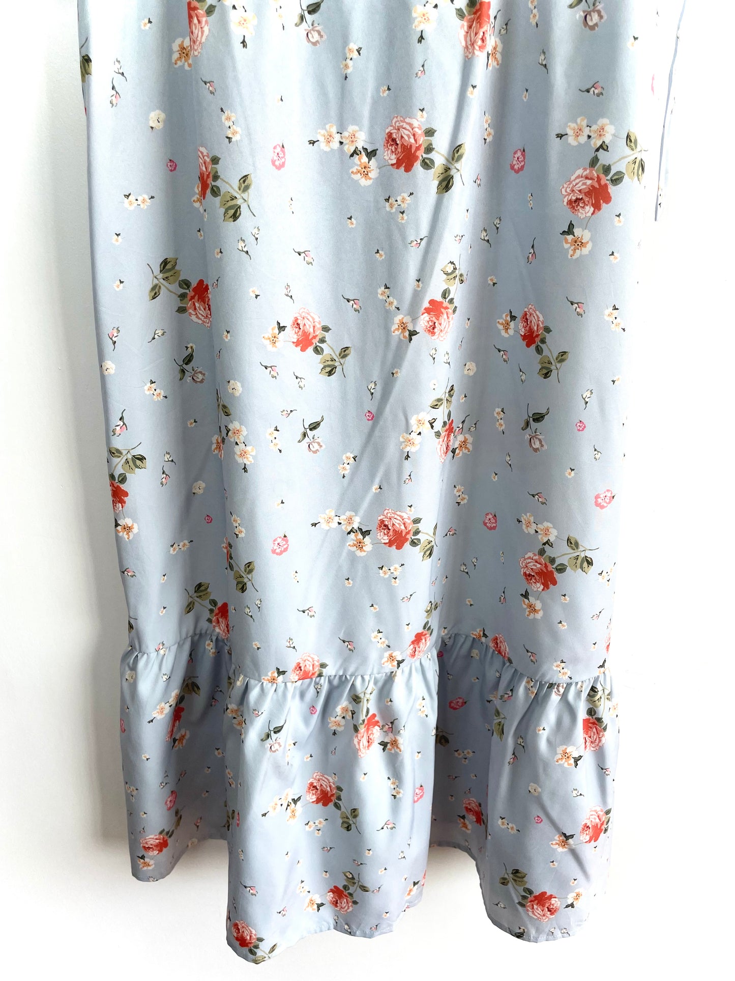 Floral Tie Up Dress-Bust 34
