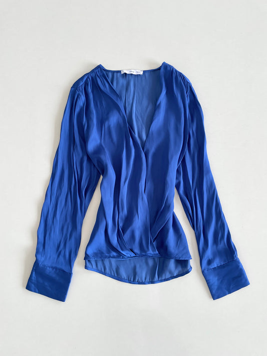 Mango Satin Top-Bust 42