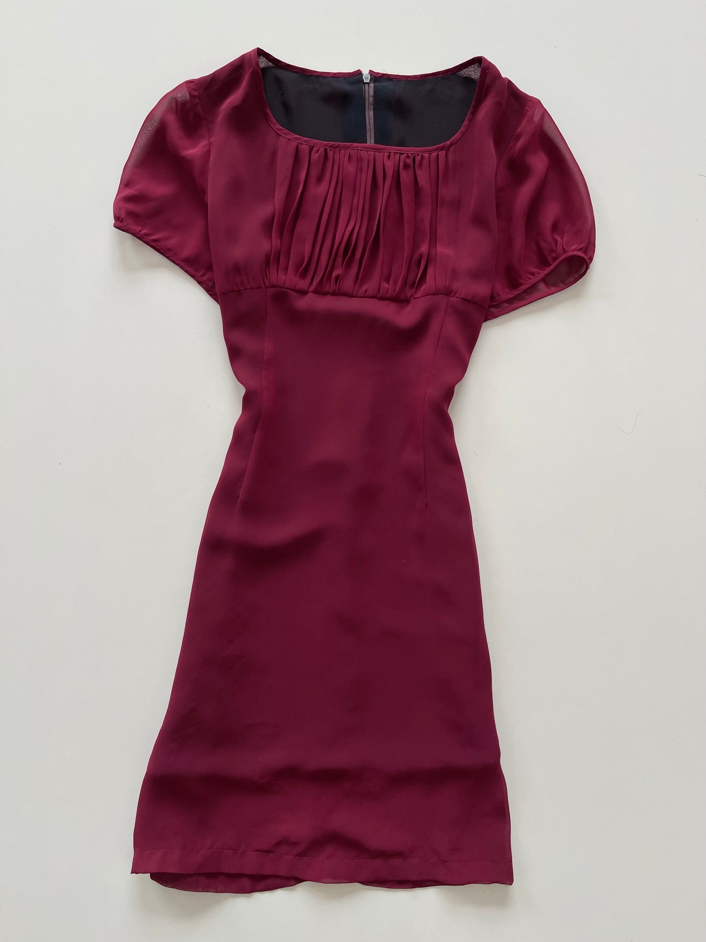 Maroon Dress-Bust 36