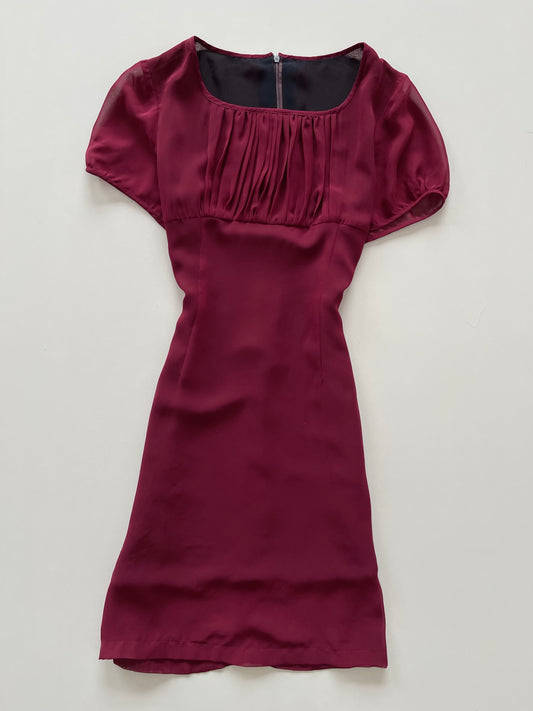 Maroon Dress-Bust 36