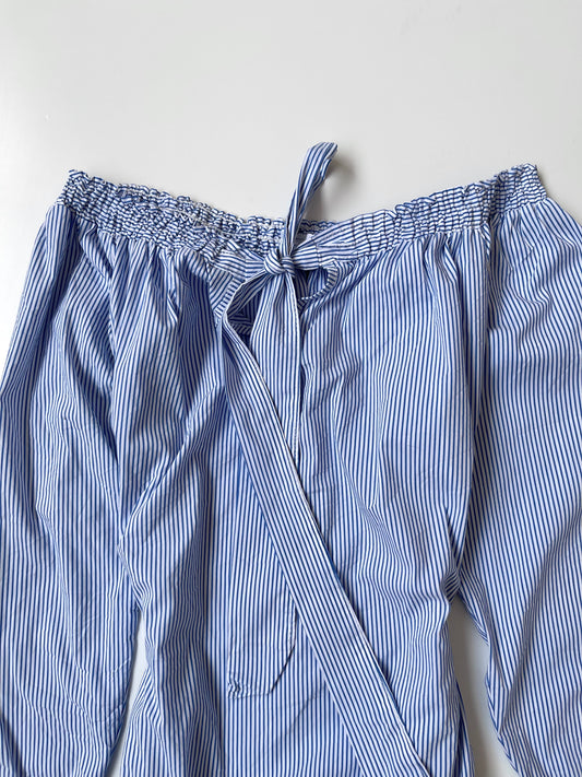 Striped Cotton Top-Bust 42