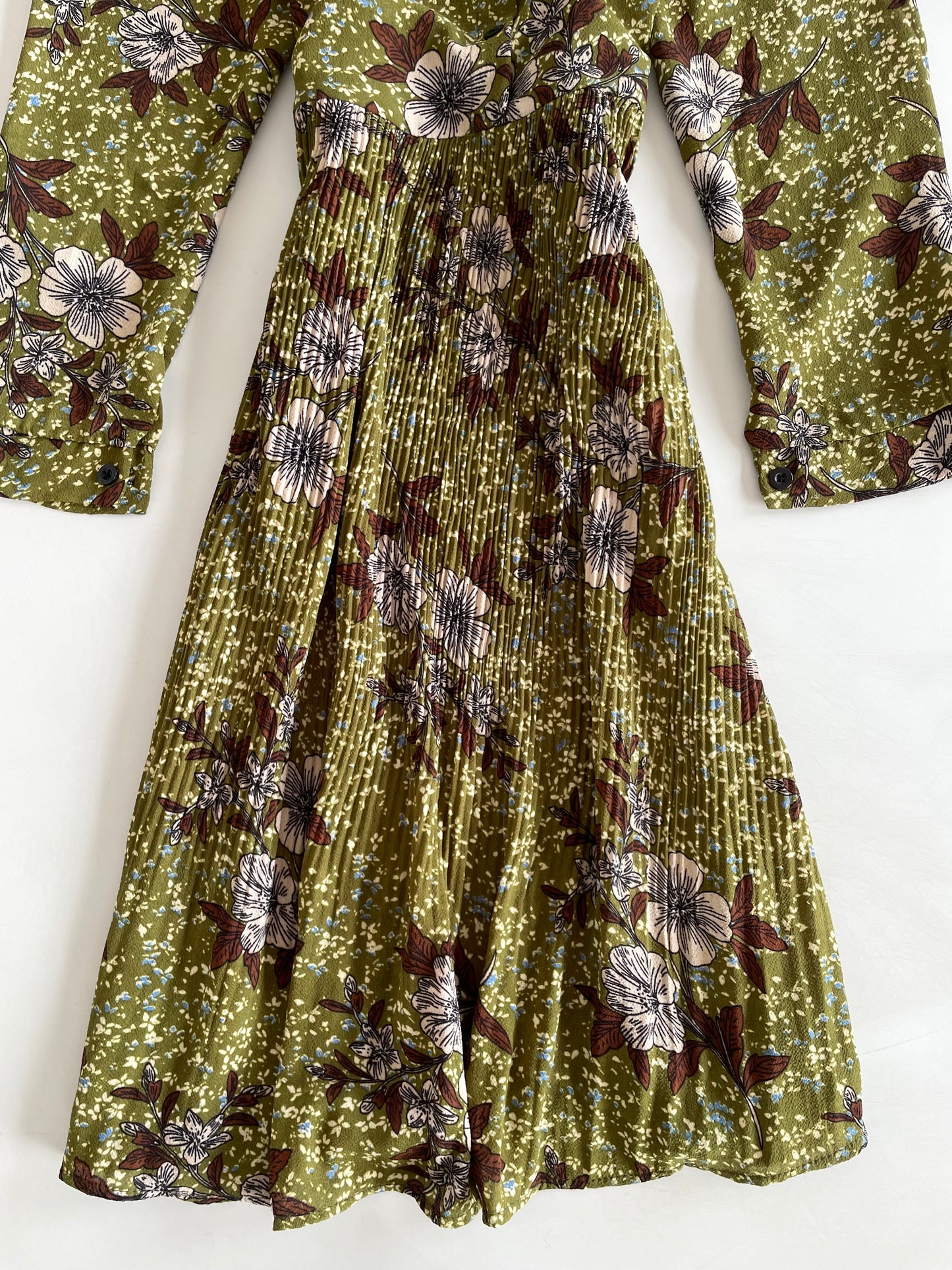 Forest Green Dress-Bust 38