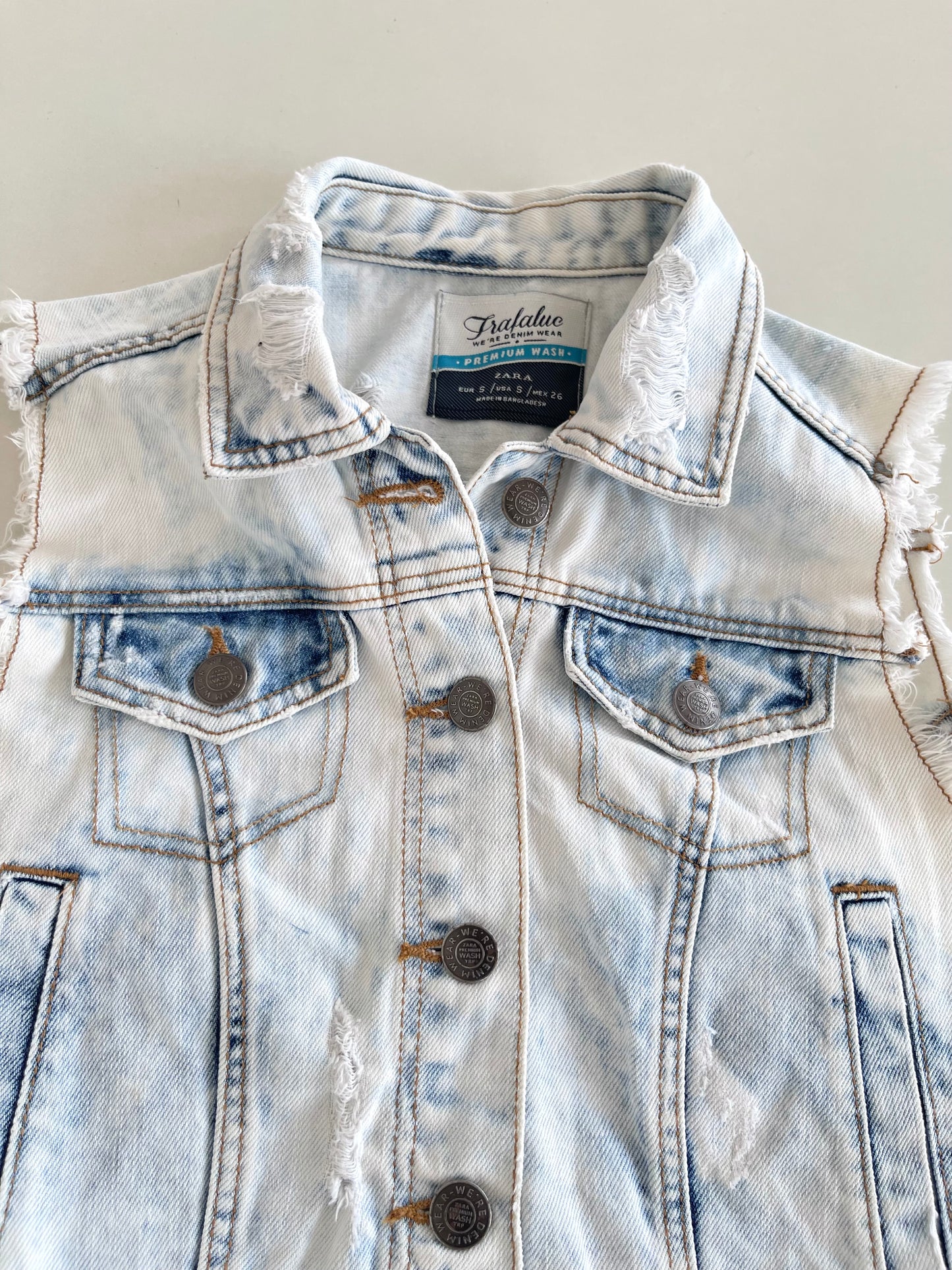 Zara Denim Jacket-Bust 32