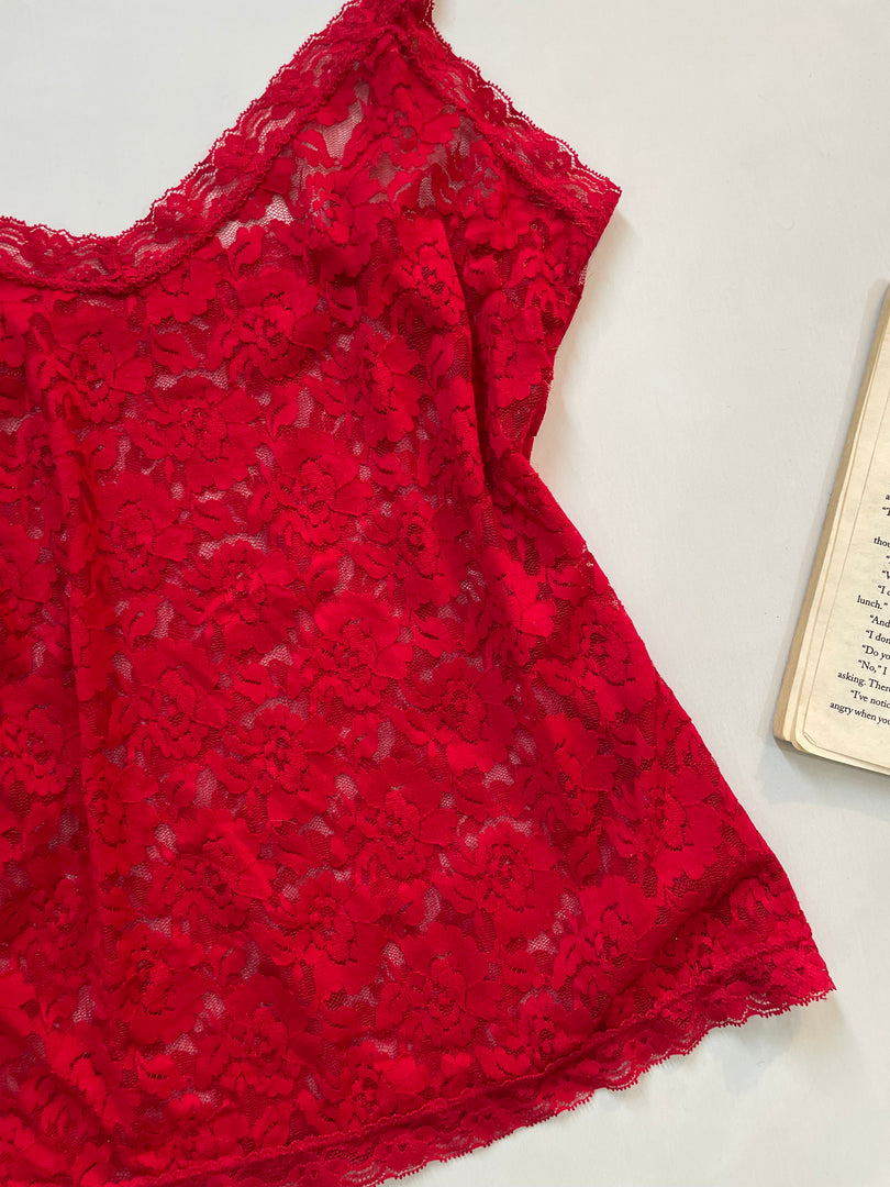 Lingerie Lace Sheer Top-Bust 34 to 38