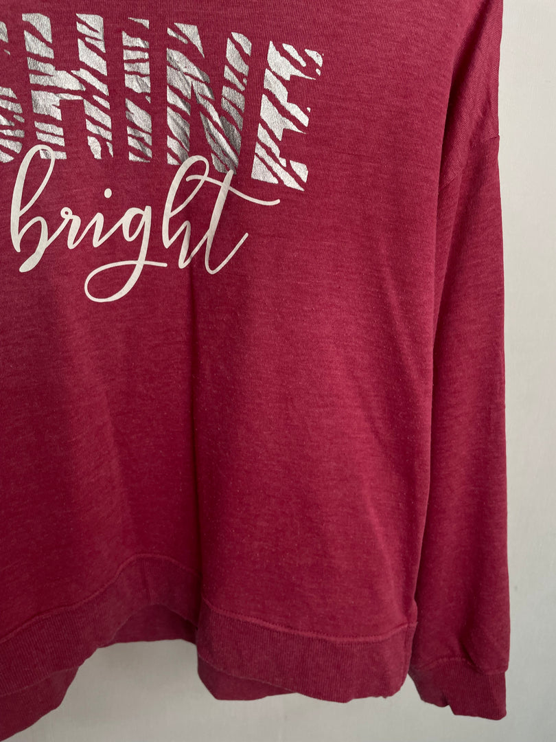 SHINE BRIGHT SWEATSHIRT - BUST 46