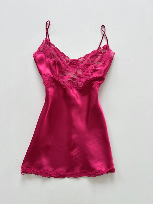 Satin Lace Slip Loungewear-Bust 38
