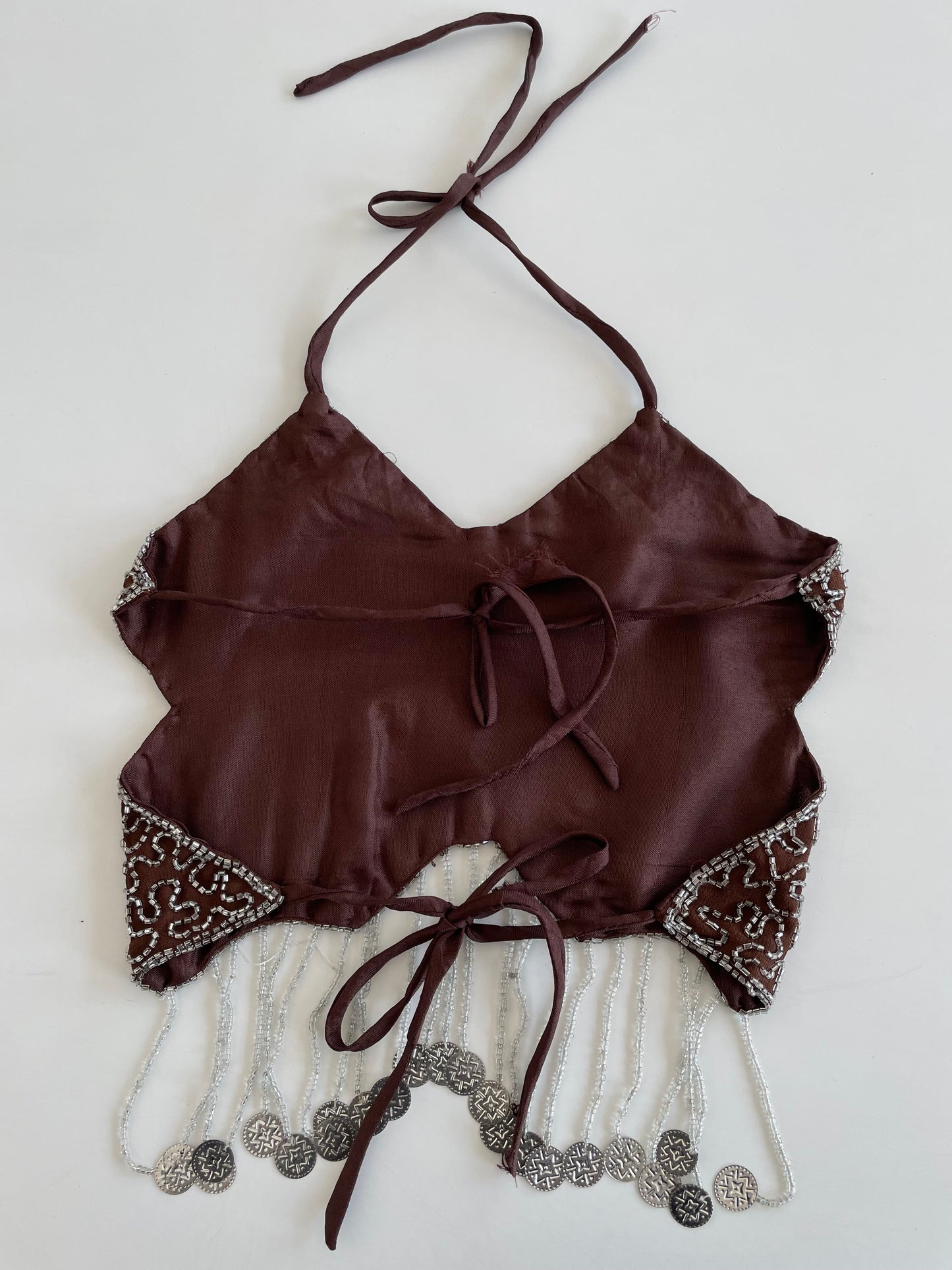 Embroidered Capri Set Top-Bust 24 Waist 18 to 22
