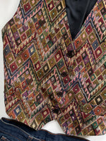 Load image into Gallery viewer, Tapestry Vintage Waistcoat-Bust 38