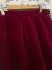Vintage Velvet Skirt-Waist 26