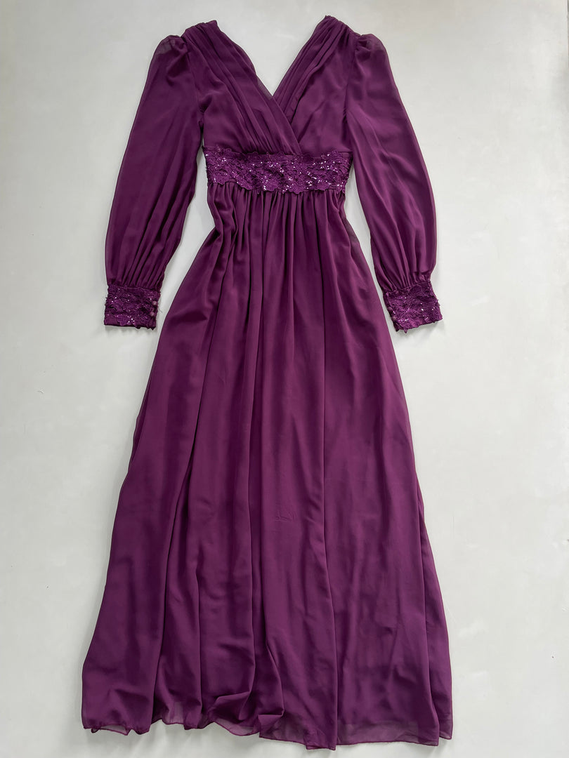 Sequin Lace Dress-Bust 32