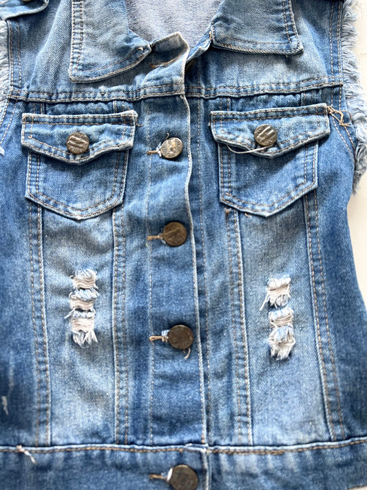 Denim Jacket-Bust with 34