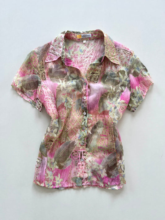 Vintage Sheer Shirt-Bust 38