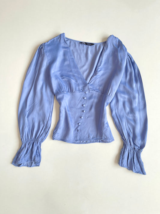 Zara Satin Top-Bust 38