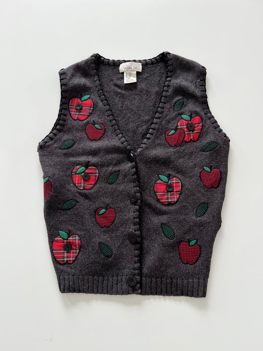 Mandal Bay Embroidered Vest Sweater-Bust 48
