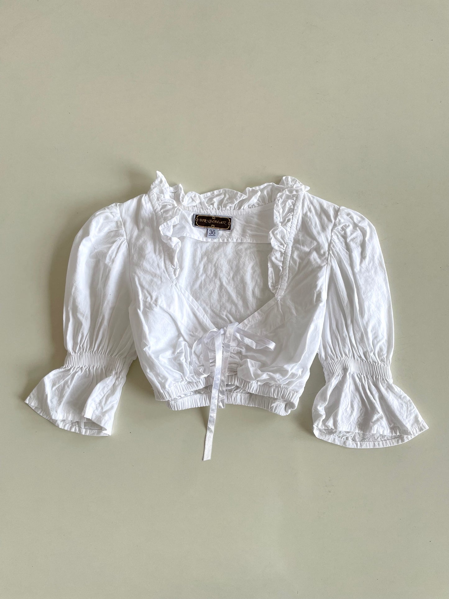 Victorian White Top-Bust 28 to 30