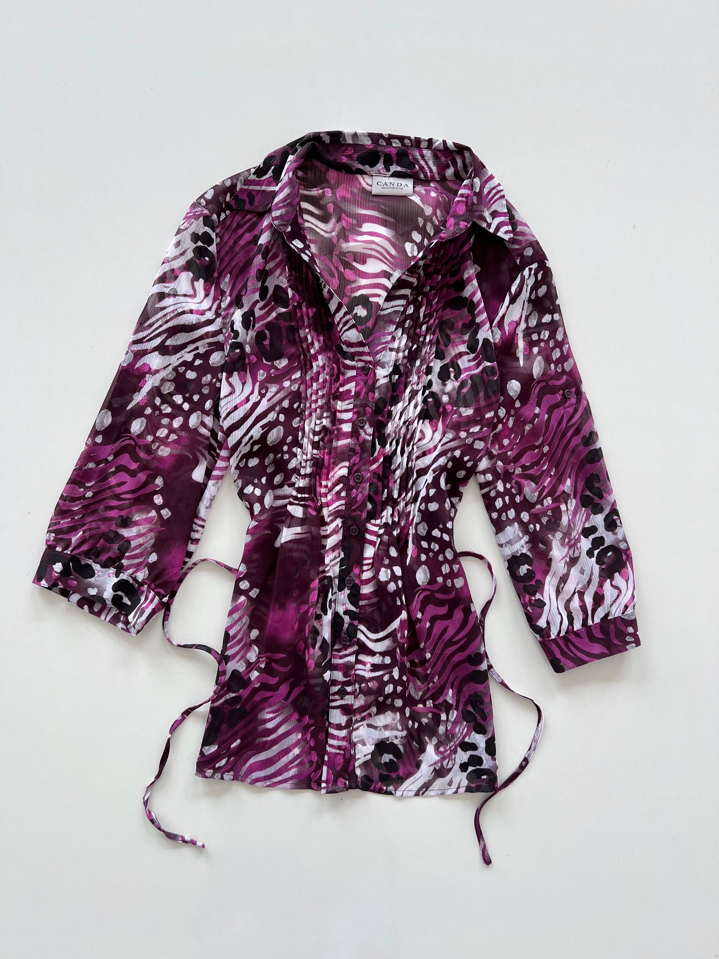 Canda Sheer Top-Bust 40