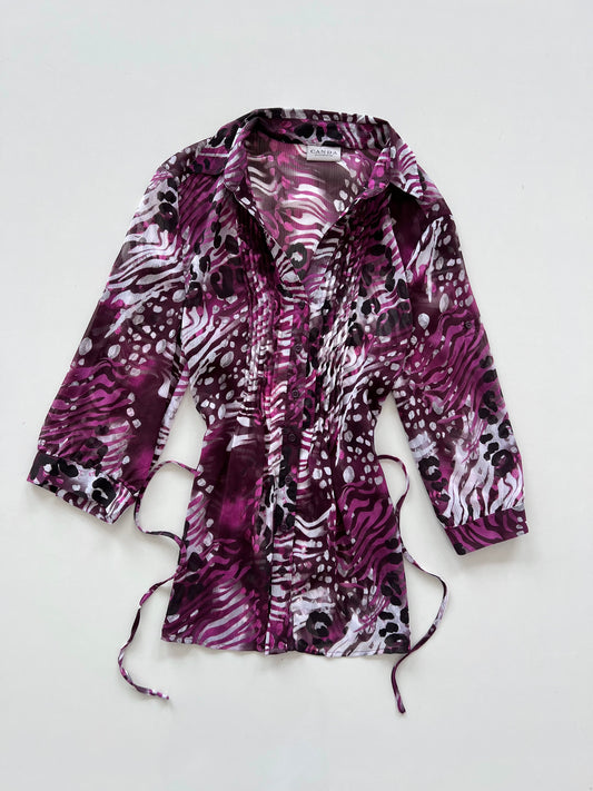 Canda Sheer Top-Bust 40