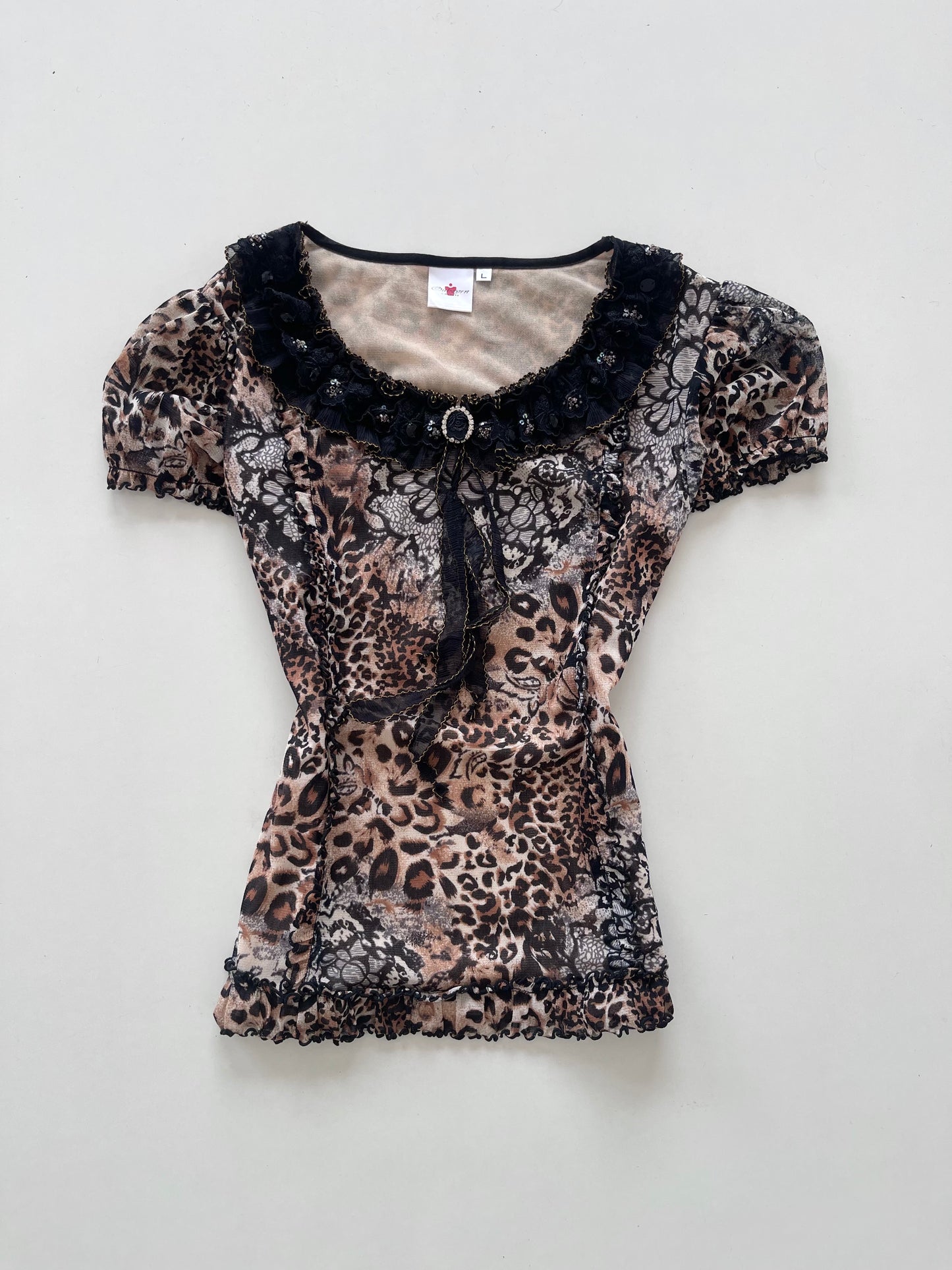 Vintage Lace Top-Bust 40 to 42