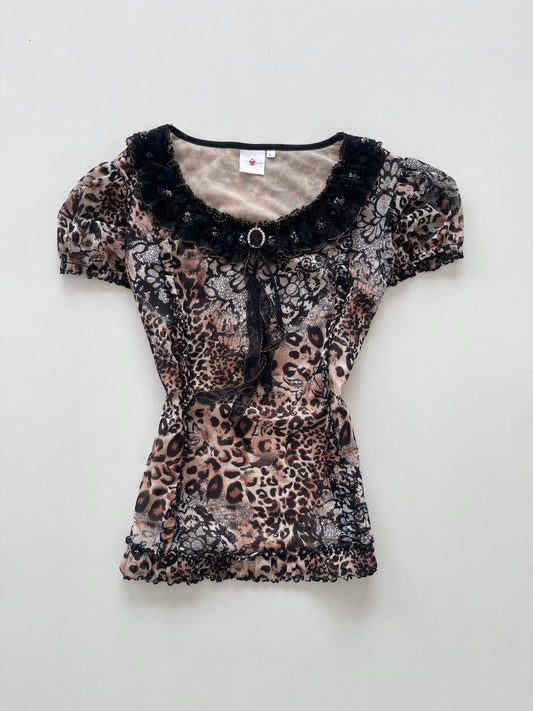Vintage Lace Top-Bust 40 to 42