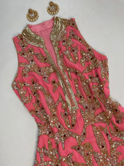 Heavily Hand Embroidered Kurti-Bust 36