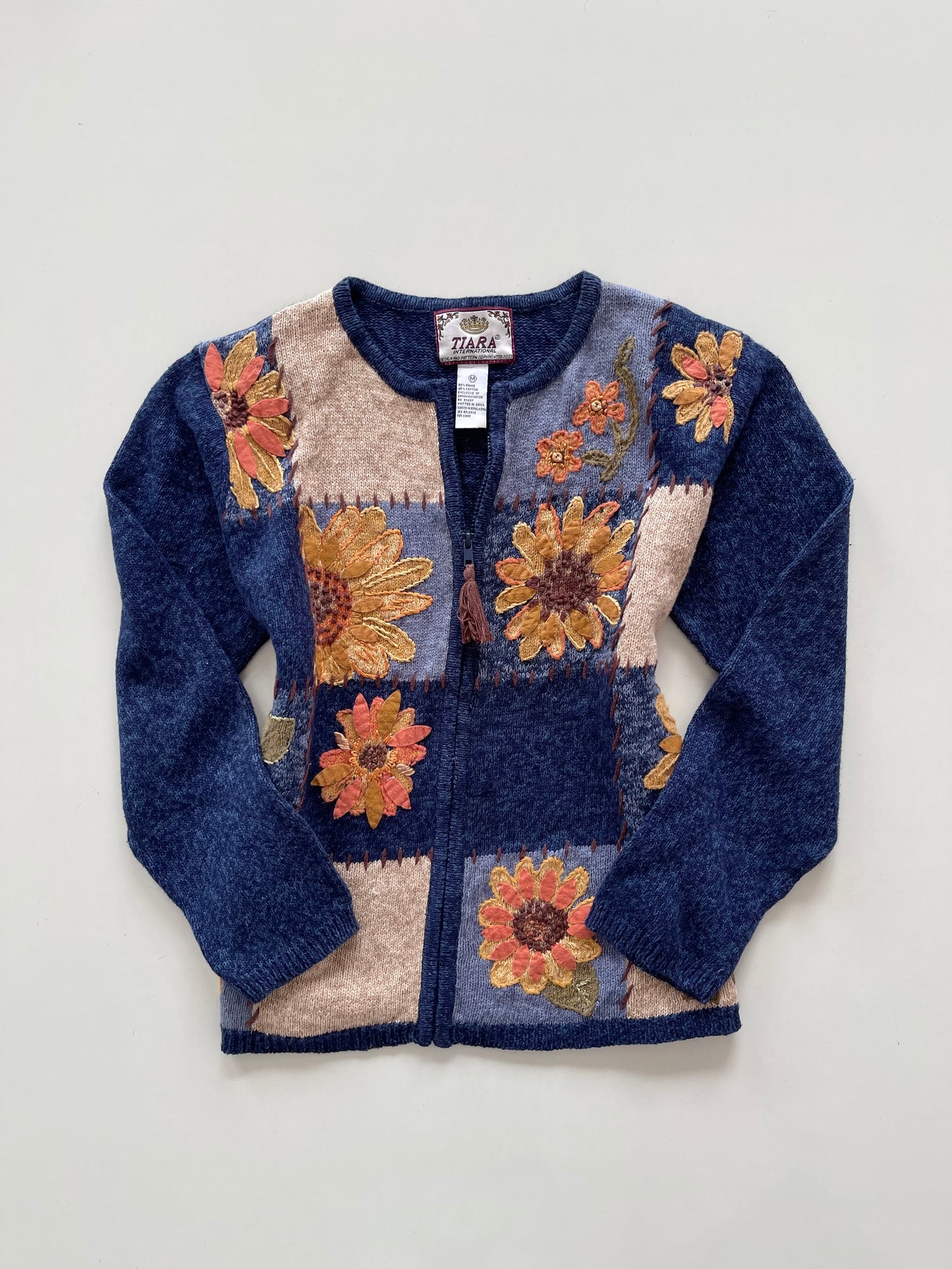 Tiara Embroidered Sweater-Bust 44