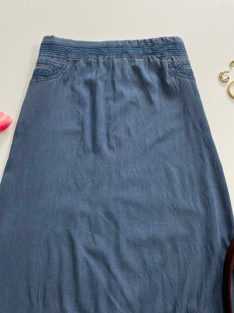 Crysta Denim Skirt-Waist 38