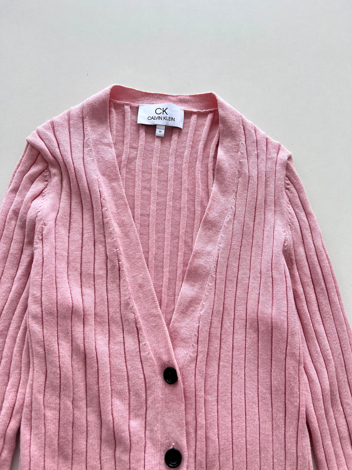 Calvin Klein Wool Vintage Cardigan-Bust 32 to 34